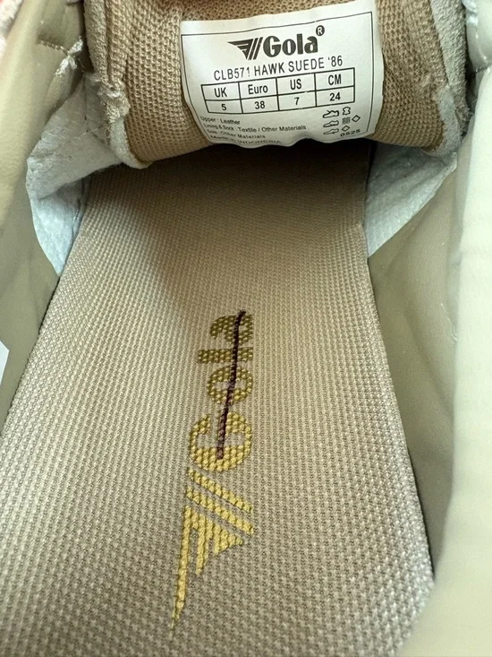 NWT Gola Classics Hawk Suede '86 Sneakers Size 7 Women’s - Picture 14 of 16